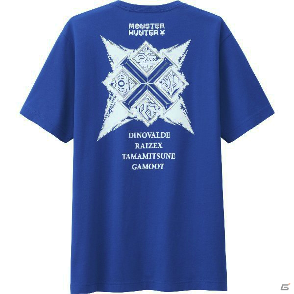 3DS「モンスターハンタークロス」ユニクロコラボパーカ＆Tシャツが本日発売！ゲーム内のユニクロコラボ装備も公開の画像13