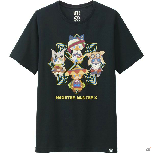 3DS「モンスターハンタークロス」ユニクロコラボパーカ＆Tシャツが本日発売！ゲーム内のユニクロコラボ装備も公開の画像16