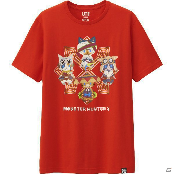 3DS「モンスターハンタークロス」ユニクロコラボパーカ＆Tシャツが本日発売！ゲーム内のユニクロコラボ装備も公開の画像17