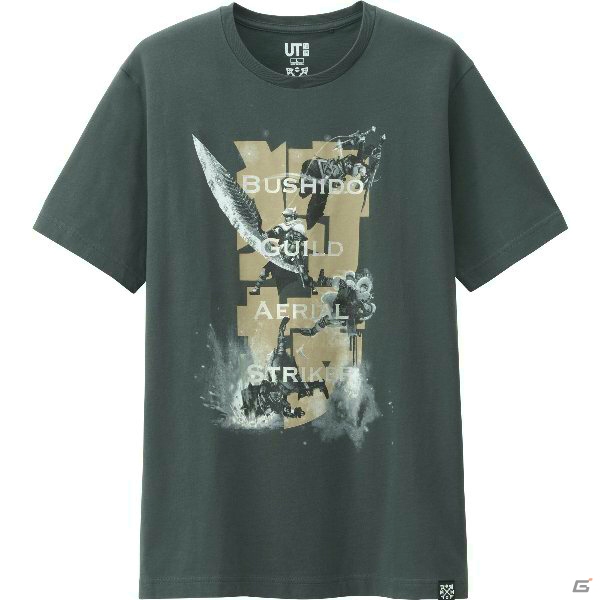 3DS「モンスターハンタークロス」ユニクロコラボパーカ＆Tシャツが本日発売！ゲーム内のユニクロコラボ装備も公開の画像8