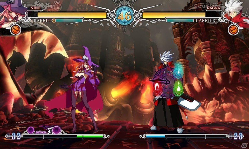 AC「ブレイブルー セントラルフィクション」に“六英雄最強”ナイン＝ザ＝ファントムが12月3日より参戦！魔法で戦うバトルスタイルを紹介の画像11