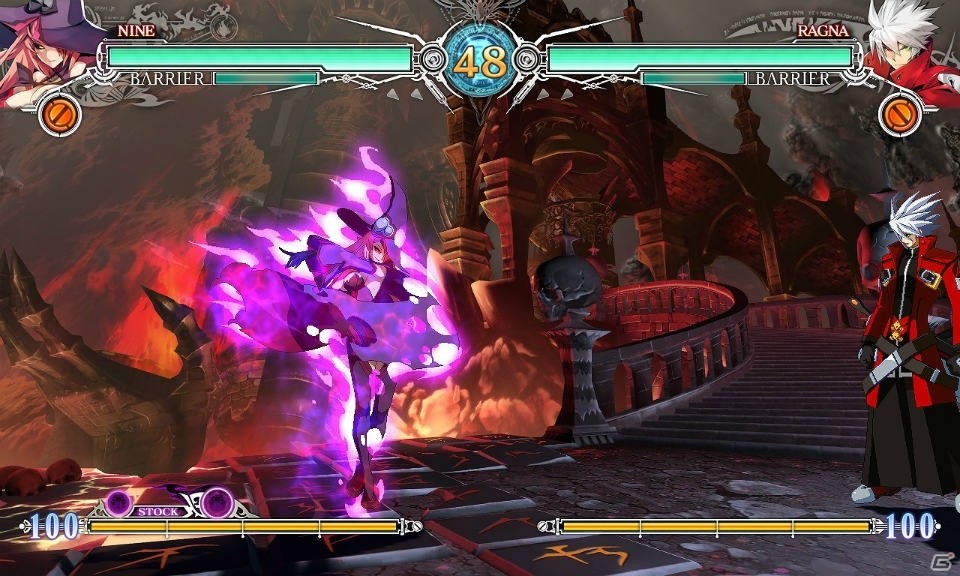 AC「ブレイブルー セントラルフィクション」に“六英雄最強”ナイン＝ザ＝ファントムが12月3日より参戦！魔法で戦うバトルスタイルを紹介の画像23