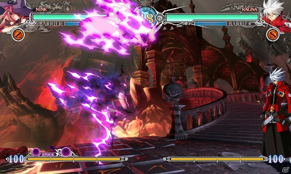 AC「ブレイブルー セントラルフィクション」に“六英雄最強”ナイン＝ザ＝ファントムが12月3日より参戦！魔法で戦うバトルスタイルを紹介の画像24