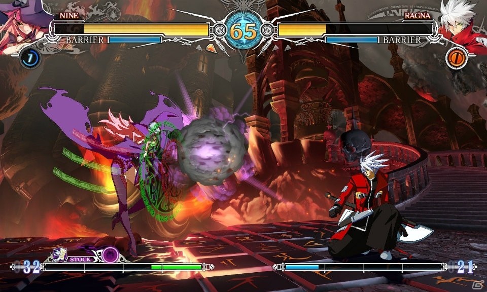 AC「ブレイブルー セントラルフィクション」に“六英雄最強”ナイン＝ザ＝ファントムが12月3日より参戦！魔法で戦うバトルスタイルを紹介の画像25