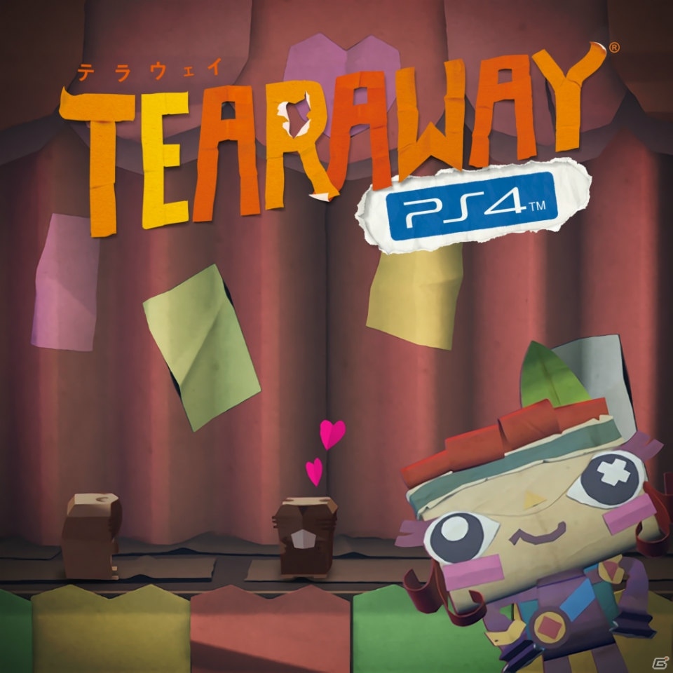 PS4「Tearaway PlayStation4」PS4テーマ＆ホリデーコスチュームパックが配信！の画像1