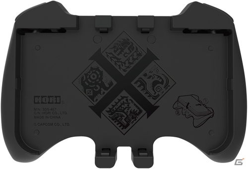 New 3DS LL専用のグリップアタッチメント「モンスターハンタークロス ハンティングギア for Newニンテンドー3DS LL」が11月28日発売！の画像2