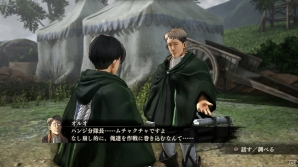 PS4/PS3/PS Vita「進撃の巨人」リヴァイなど調査兵団のキャラクターや壁の外の世界での戦闘をチェック！第2章のイベントシーンも紹介の画像43