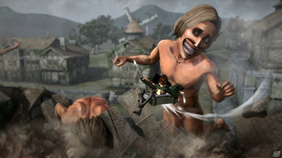 PS4/PS3/PS Vita「進撃の巨人」リヴァイなど調査兵団のキャラクターや壁の外の世界での戦闘をチェック！第2章のイベントシーンも紹介の画像12
