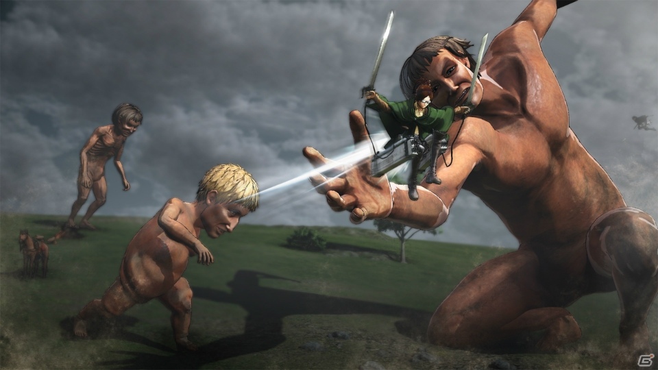 PS4/PS3/PS Vita「進撃の巨人」リヴァイなど調査兵団のキャラクターや壁の外の世界での戦闘をチェック！第2章のイベントシーンも紹介の画像16