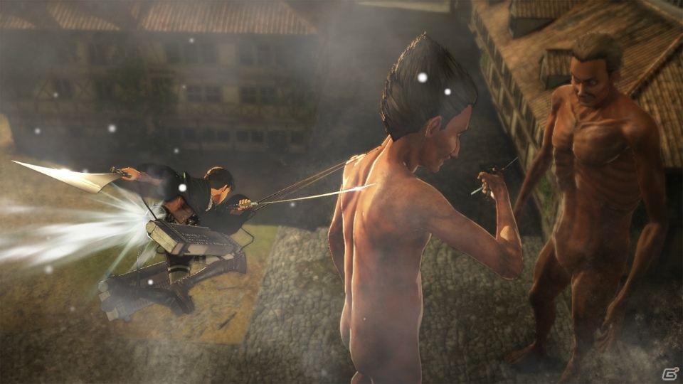 PS4/PS3/PS Vita「進撃の巨人」リヴァイなど調査兵団のキャラクターや壁の外の世界での戦闘をチェック！第2章のイベントシーンも紹介の画像23