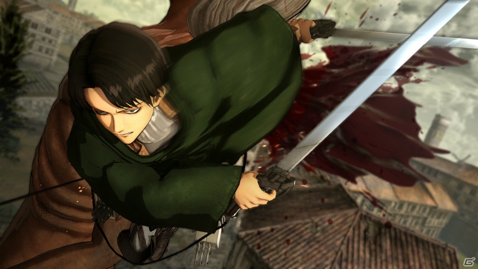 PS4/PS3/PS Vita「進撃の巨人」リヴァイなど調査兵団のキャラクターや壁の外の世界での戦闘をチェック！第2章のイベントシーンも紹介の画像30
