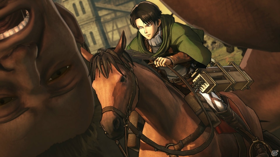PS4/PS3/PS Vita「進撃の巨人」リヴァイなど調査兵団のキャラクターや壁の外の世界での戦闘をチェック！第2章のイベントシーンも紹介の画像35