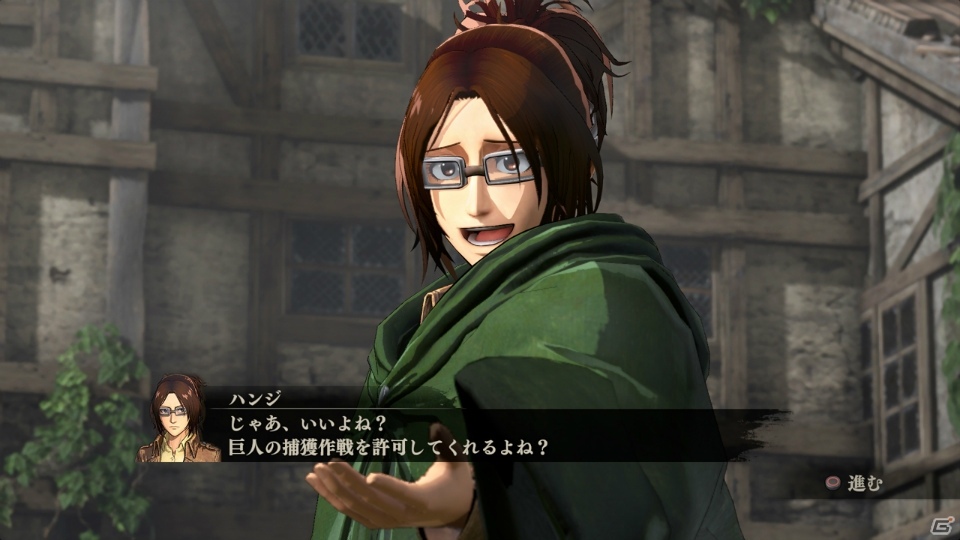 PS4/PS3/PS Vita「進撃の巨人」リヴァイなど調査兵団のキャラクターや壁の外の世界での戦闘をチェック！第2章のイベントシーンも紹介の画像38