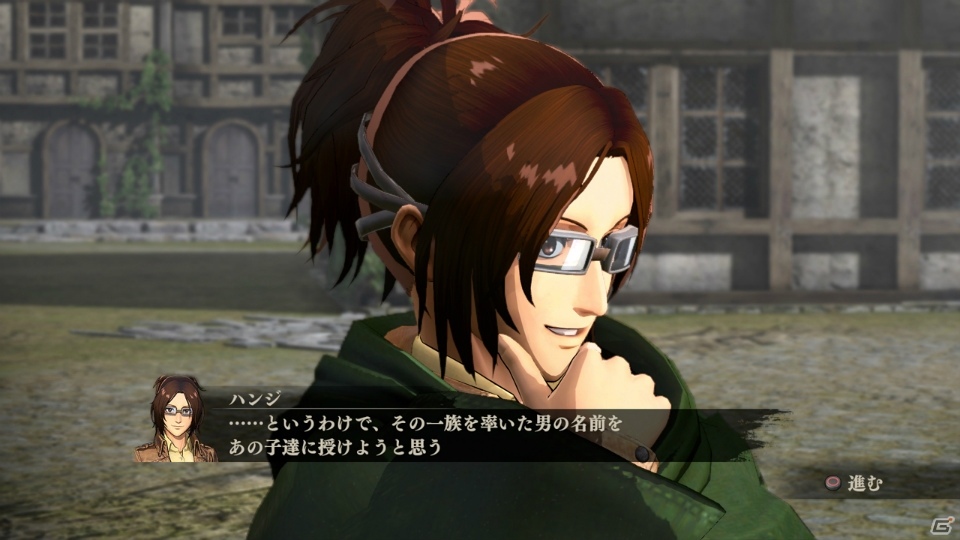 PS4/PS3/PS Vita「進撃の巨人」リヴァイなど調査兵団のキャラクターや壁の外の世界での戦闘をチェック！第2章のイベントシーンも紹介の画像39