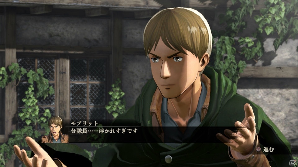PS4/PS3/PS Vita「進撃の巨人」リヴァイなど調査兵団のキャラクターや壁の外の世界での戦闘をチェック！第2章のイベントシーンも紹介の画像41