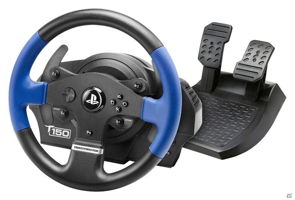 PS4/PS3両対応のレーシングホイールコントローラー「T150 Force Feedback Racing Wheel for PS4/PS3」が発売！の画像1
