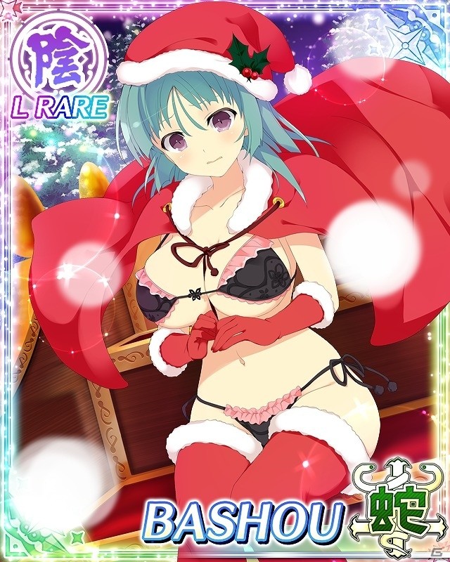 GREE/Mobage「閃乱カグラ NewWave Gバースト」イベント「感謝の気持ちを届けパイ！爆にゅうサンタのクリスマス」が開催の画像3