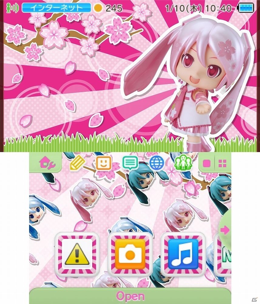 3DS「初音ミク Project mirai でらっくす」雪遊びをするミクのテーマがもらえる「でらっくす Winter プレゼントキャンペーン」が開催中の画像6