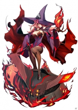 AC「ブレイブルー セントラルフィクション」爆炎を操る六英雄最強の魔女「ナイン=ザ=ファントム」が参戦！の画像2