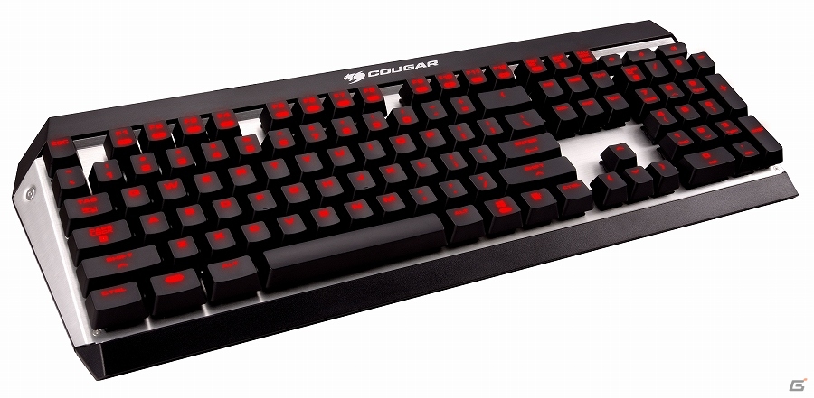 ハードウェアマクロも実装可能な英語フルキー配列ゲーミングキーボード「COUGAR ATTACK X3」が12月18日に発売の画像2