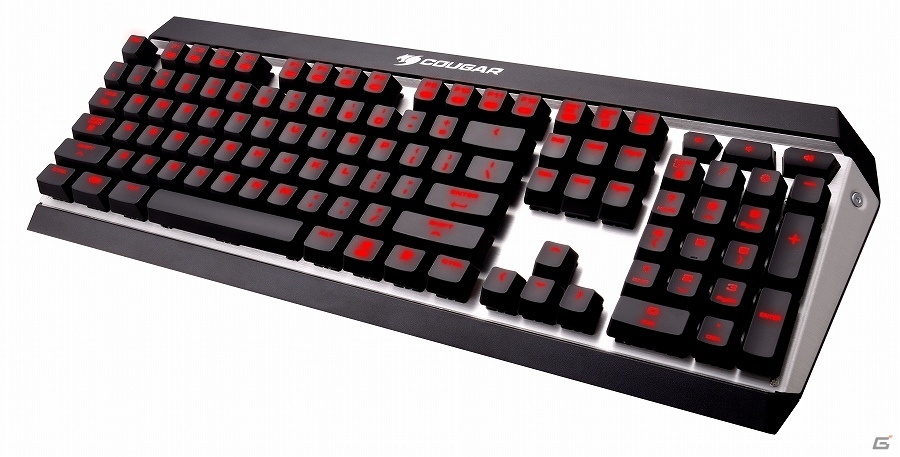 ハードウェアマクロも実装可能な英語フルキー配列ゲーミングキーボード「COUGAR ATTACK X3」が12月18日に発売の画像8
