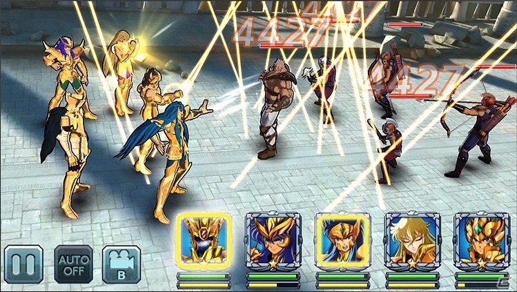 OS/Android「聖闘士星矢 ゾディアック ブレイブ」ゲーム内映像やバトルシステムなどを紹介したPVが公開！の画像1