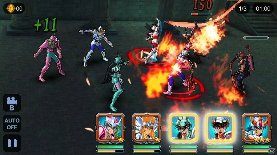 OS/Android「聖闘士星矢 ゾディアック ブレイブ」ゲーム内映像やバトルシステムなどを紹介したPVが公開！の画像2