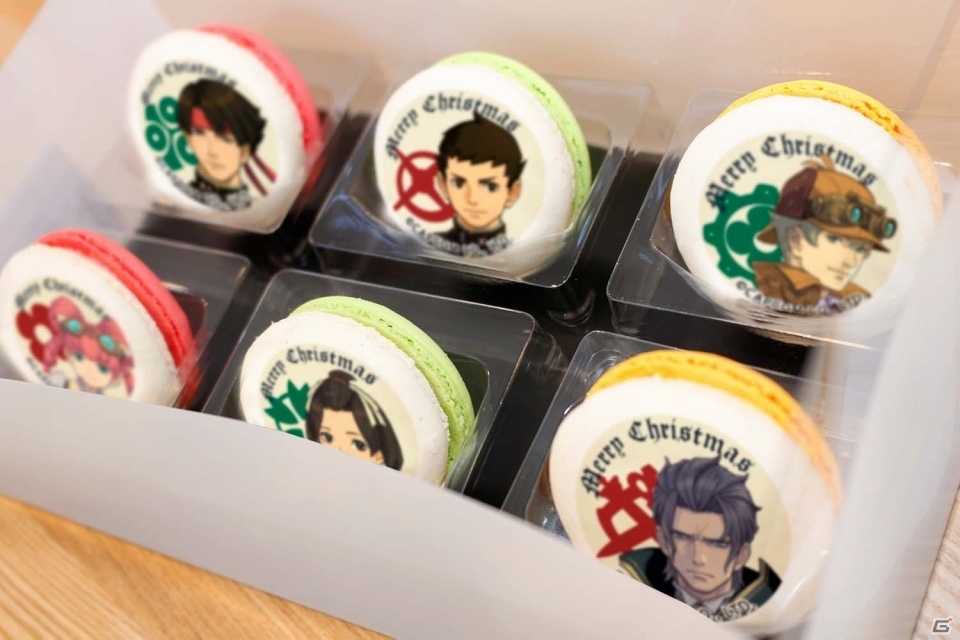 「逆転裁判」「大逆転裁判」「AIROU」のクリスマスケーキ＆マカロンが登場！の画像11