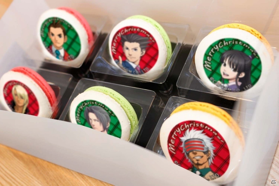 「逆転裁判」「大逆転裁判」「AIROU」のクリスマスケーキ＆マカロンが登場！の画像4