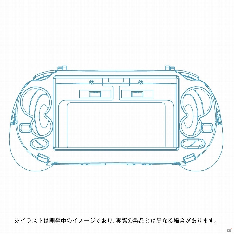 PS Vita用(PCH-1000)「L2/R2ボタン搭載グリップカバー」2015年12月末に発売決定の画像1