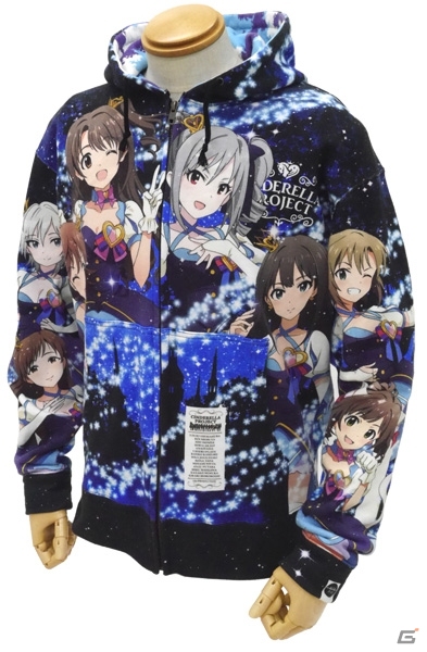 「アイドルマスター シンデレラガールズ」CPメンバー勢揃いのフルグラフィックパーカーが登場！リバーシブルメッセンジャーバッグもチェックの画像3