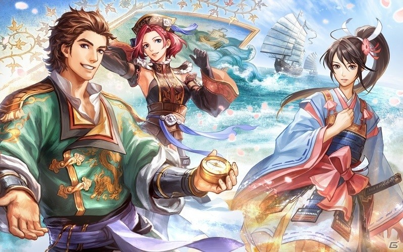「大航海時代V」東アジアに挑む新章「Road To Zipang」が12月15日より開幕！航海＆冒険をより楽しむ新機能も追加の画像1