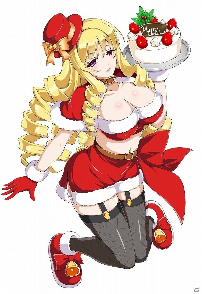 Mobage/GREE/dゲーム「VALKYRIE DRIVE -SIREN-」アニメの敷島魅零がサンタ姿で登場！レイドイベント「セクシーサンタでクリスマス★」が開催中の画像2