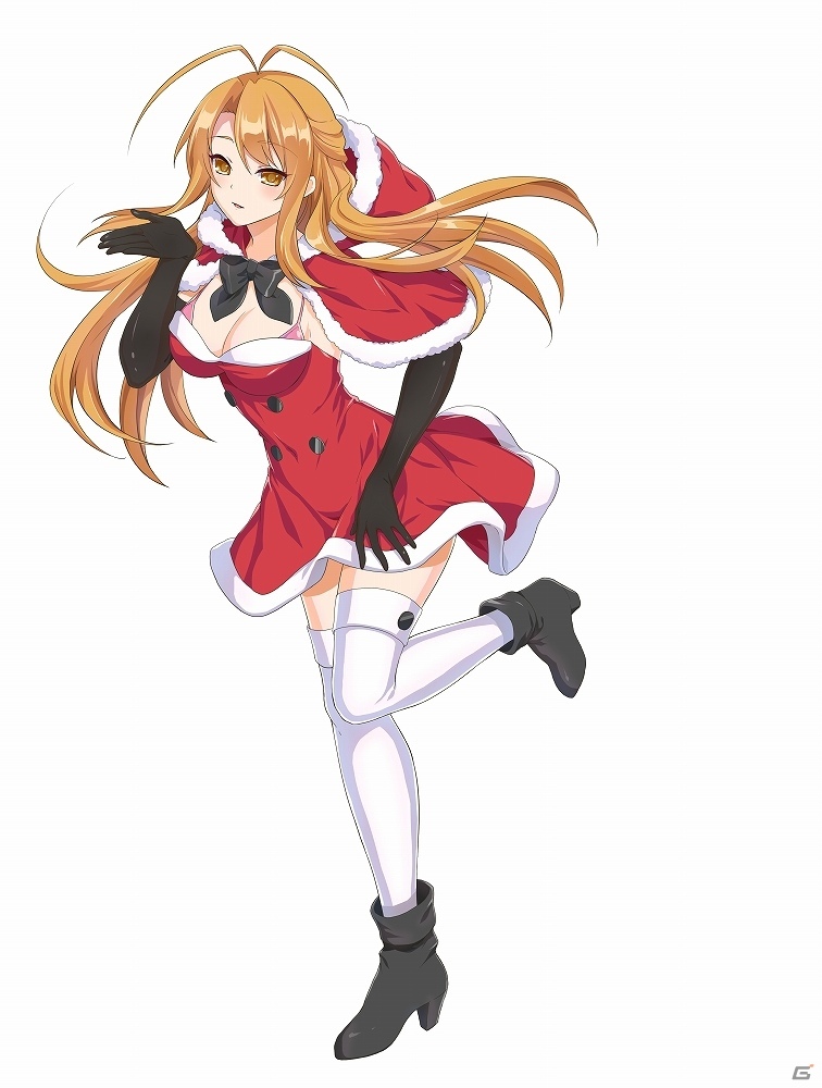 Mobage/GREE/dゲーム「VALKYRIE DRIVE -SIREN-」アニメの敷島魅零がサンタ姿で登場！レイドイベント「セクシーサンタでクリスマス★」が開催中の画像7