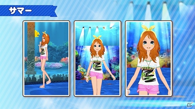 3DS「ドリームガール プルミエ」煌びやかなランウェイステージの紹介PVが公開！の画像4
