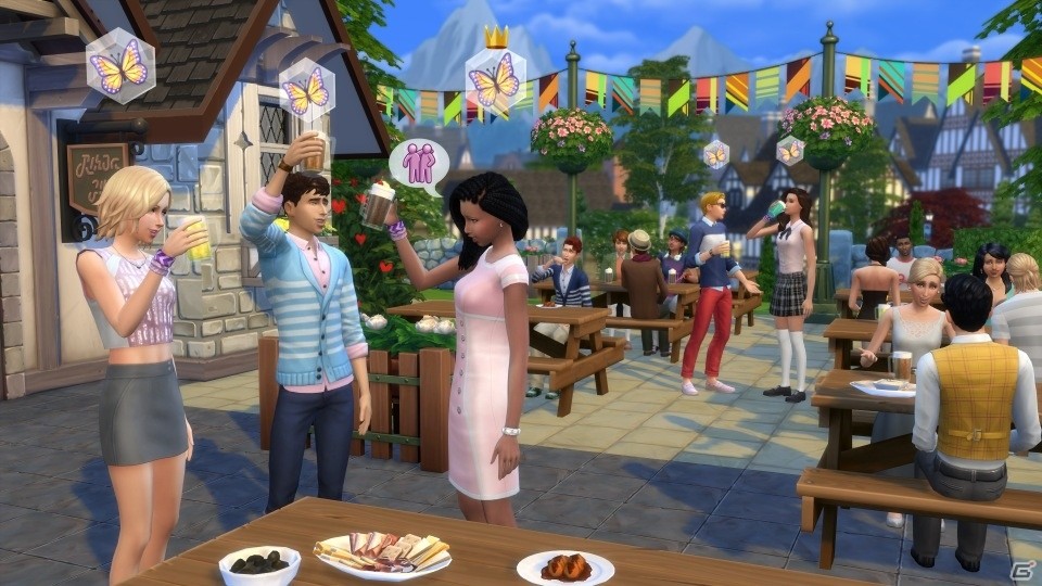 PC「ザ・シムズ4 Get Together 拡張パック」が発売―美しいヨーロピアン・スタイルの世界でシム体験の画像2