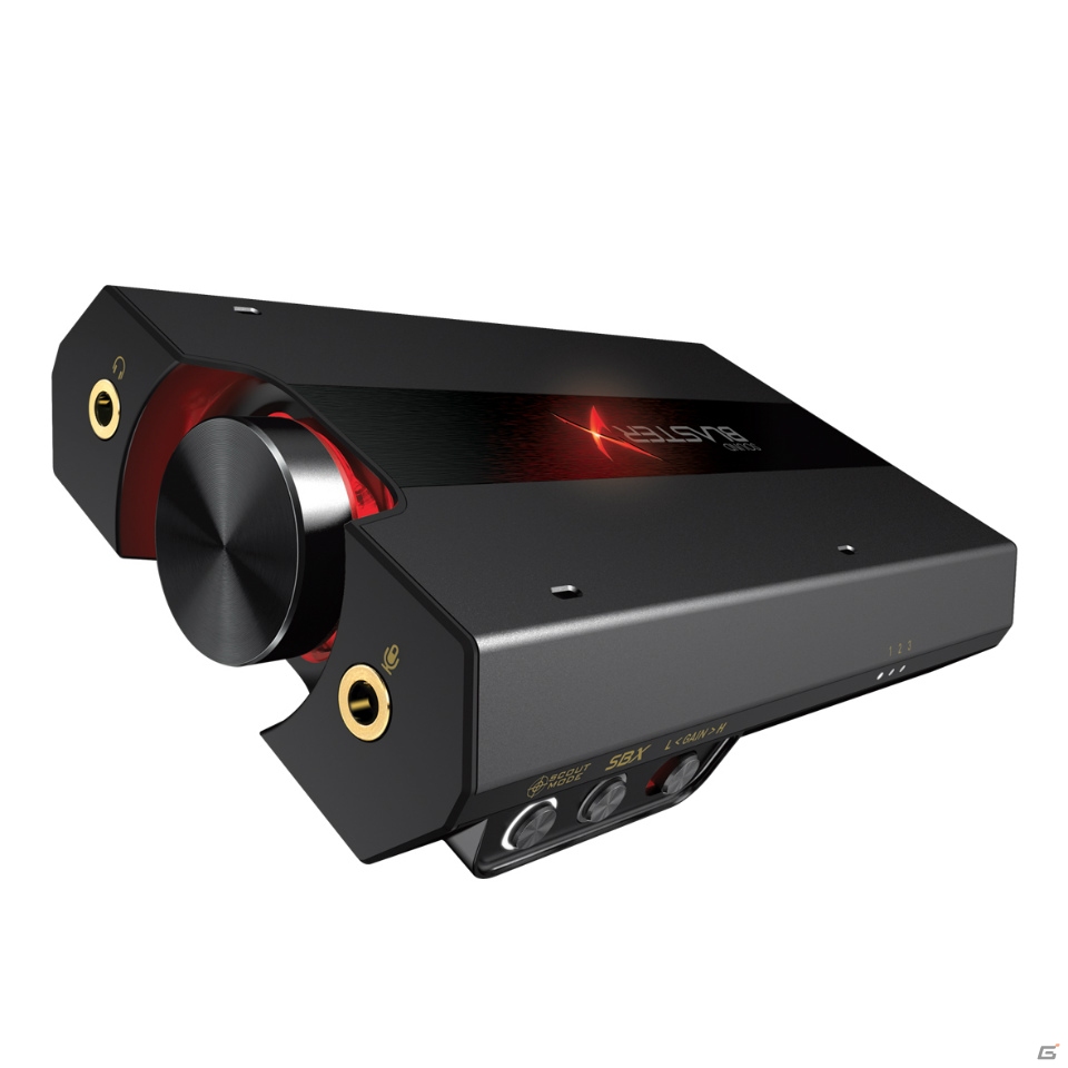 高音質ポータブルゲーミングUSBオーディオ「Sound BlasterX G5」が12月中旬に発売の画像3