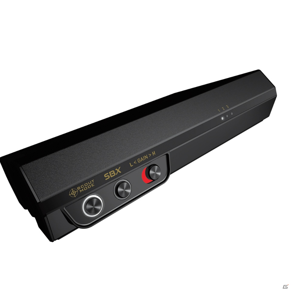 高音質ポータブルゲーミングUSBオーディオ「Sound BlasterX G5」が12月中旬に発売の画像5