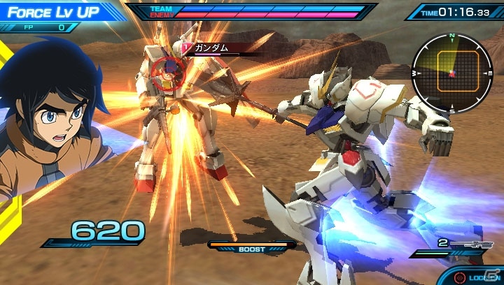 PS Vita「機動戦士ガンダム EXTREME VS-FORCE」ガンダム・バルバトス（第4形態）の機体紹介PVが公開！の画像1