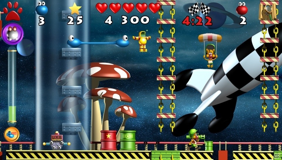 90年代のレトロ感を残す欧米発のアクションゲーム「Putty Squad」がPS4向けに配信開始の画像5