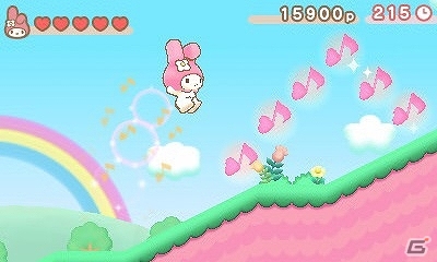 マイメロとファンタジックなアクションが楽しめる！3DS「マイメロディ 願いがかなう不思議な箱」が本日発売の画像4