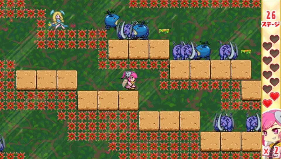 PS Vita「どぎめぎインリョクちゃん ラブ＆ピース」が配信開始―新規100ステージ＆2段ジャンプなど新機能も追加！の画像21