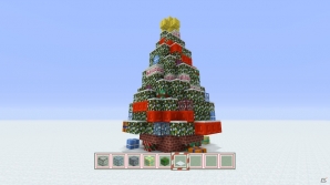 マインクラフト風のクリスマスツリーが赤坂サカスにて12月11日より設置スタートの画像1