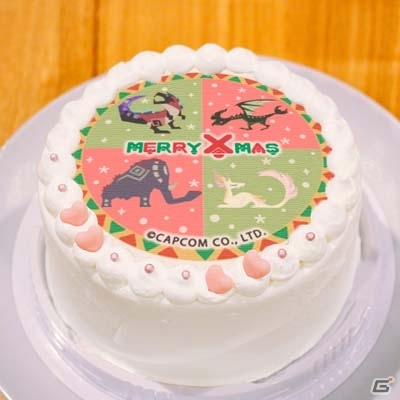 「モンスターハンタークロス」＆「ロックマン」のクリスマスケーキ＆マカロンが受付開始の画像1