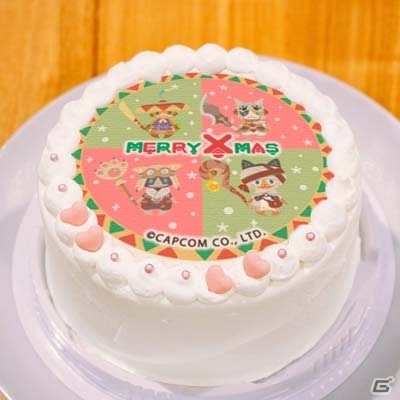 「モンスターハンタークロス」＆「ロックマン」のクリスマスケーキ＆マカロンが受付開始の画像2