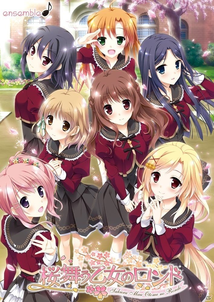 お嬢様学園に女装して通う―Android版「桜舞う乙女のロンド」が萌えAPPにて配信開始の画像1