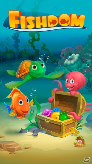 アクアリウムも楽しめるパズルアプリ「Fishdom：深海パズル」がiOS向けに配信開始の画像1