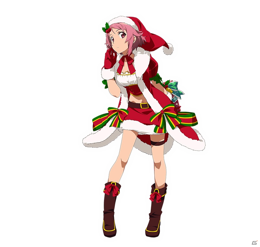 iOS/Android「ソードアート・オンライン コード・レジスタ」特別ボイスも楽しめるクリスマス衣装のリーファ＆リズベットが登場！の画像3