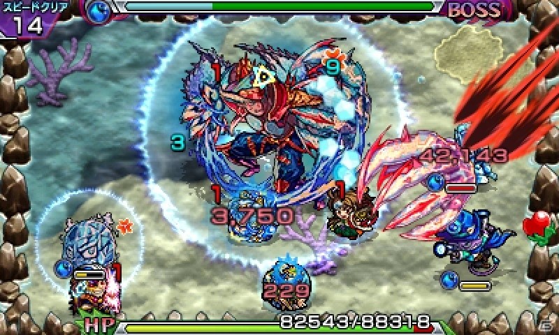3DS「モンスターストライク」オリジナルモンスター“ベルゼキュー”は味方を倒して自分を回復！？やり込みの勲章「実績」も公開の画像2