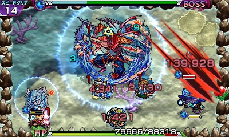 3DS「モンスターストライク」オリジナルモンスター“ベルゼキュー”は味方を倒して自分を回復！？やり込みの勲章「実績」も公開の画像4